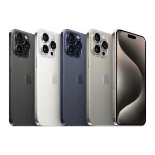 【Apple】A級福利品 iPhone 15 Pro 256G 6.1吋(贈充電線+玻璃貼+透明殼)