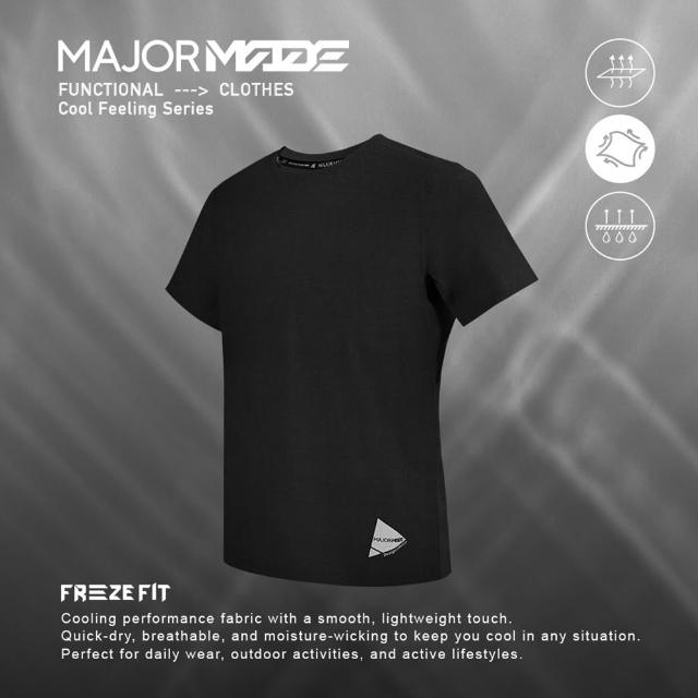 【MAJOR MADE】MMA三角極光瞬涼短T(機能上衣/涼感T恤/短袖上衣)