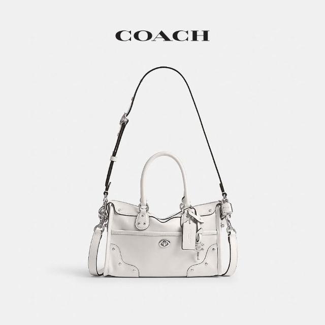 【COACH】蔻馳官方直營 RHYDER SATCHEL 24號手袋 斜背包 手提包-多色任選(CFN69/CFN70)