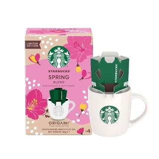 【STARBUCKS 星巴克】春季濾掛咖啡4入X5盒(季節限定)