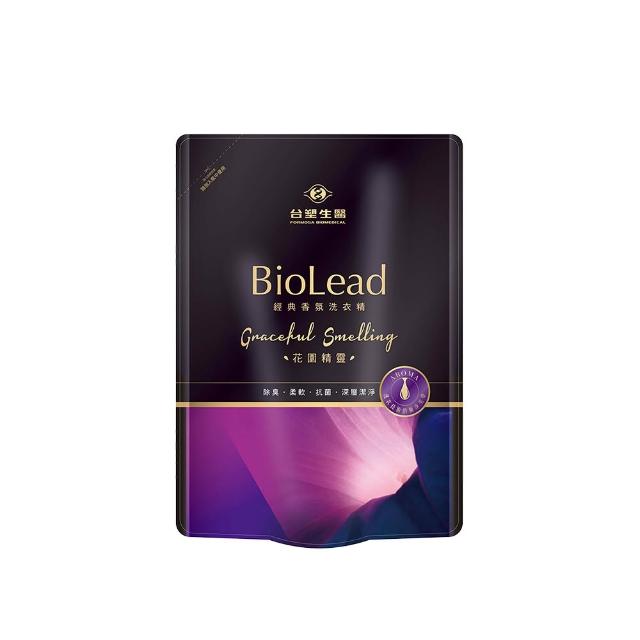 【台塑生醫】BioLead 經典香氛洗衣精補充包1.8kgx6包(4款任選)