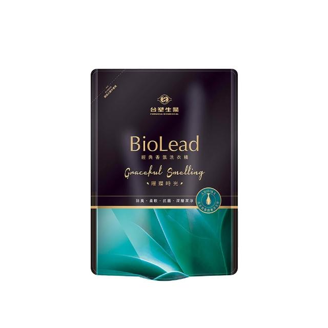 【台塑生醫】BioLead 經典香氛洗衣精補充包1.8kgx6包(4款任選)