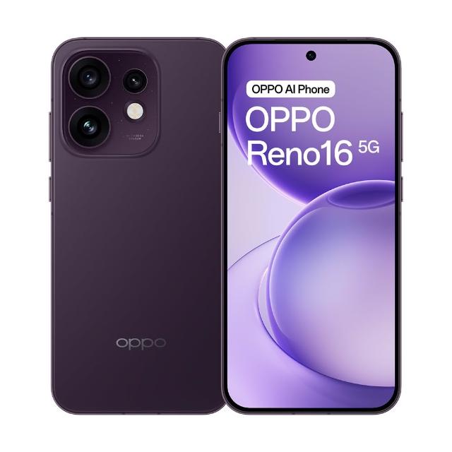 泡泡鏡組合【OPPO】官方直營 Reno16 6.32吋(12G/256G/高通7Gen4/5000萬畫素主鏡頭)