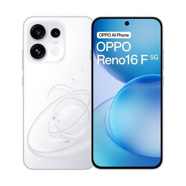 【OPPO】官方直營 Reno16 F 6.57吋(8G/256G/聯發科天璣7300/5000萬畫素主鏡頭)