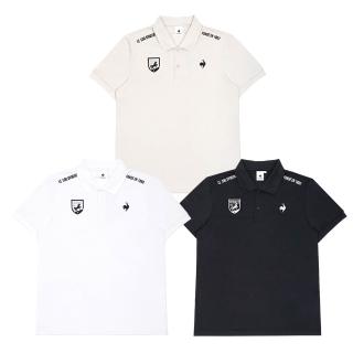 【LE COQ SPORTIF 公雞】冰涼紗短袖POLO衫 男款 3色 LWY21044