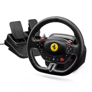 【THRUSTMASTER 圖馬斯特】T98-P FERRARI 296 GTB 賽車模擬方向盤(支援PS5/PS4/PC)