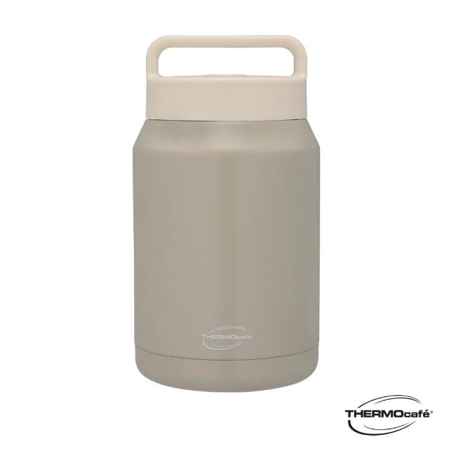 【THERMOcafe 凱菲】買1送1_不鏽鋼真空保溫食物罐890ml(TCHF-890)