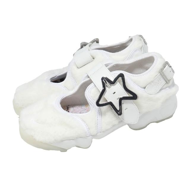 NIKE 耐吉】休閒鞋Wmns Air Rift 女鞋白分趾忍者鞋絨毛魔鬼氈IM6693