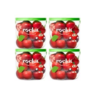 【FruitGo 馥果】紐西蘭 ROCKIT 樂淇蘋果 大家庭號4桶/箱(每桶902克以上_約8-10顆_水果禮盒送禮)