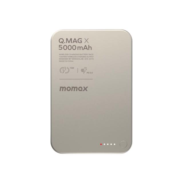 【Momax】Q.Mag X 5000mAh 超薄磁吸行動電源 中秋送禮