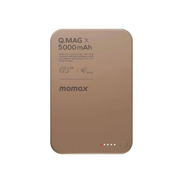 【Momax】Q.Mag X 5000mAh 超薄磁吸行動電源 中秋送禮
