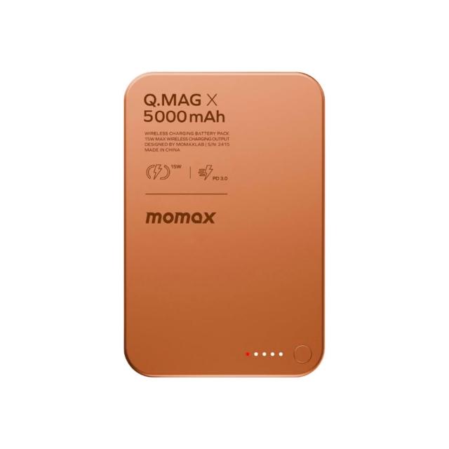 【Momax】Q.Mag X 5000mAh 超薄磁吸行動電源 中秋送禮