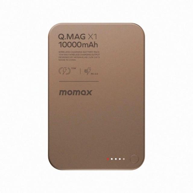 【Momax】Q.Mag X1 10000mAh 超薄磁吸行動電源 中秋送禮