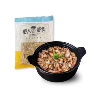 【野人舒食】手工炊飯600g家庭包4入(加熱即食的日式家庭料理)