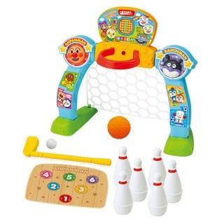 【ANPANMAN 麵包超人】官方商店 麵包超人 4合1體能啟發遊玩組