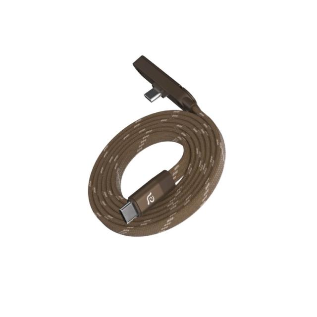 【ADAM 亞果元素】iLinio FS120 USB-C 100W 磁吸支架充電線(一年保固)