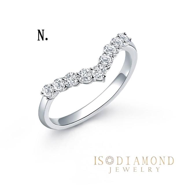 【IS DIAMOND】買一送一 50分 極美D色 滿鑽鑽石項鍊/手鍊/耳環 任選 馬蹄 十字(培育鑽石) 送天然珍珠手鍊