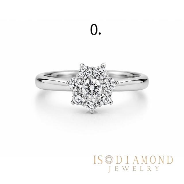 【IS DIAMOND】買一送一 50分 極美D色 滿鑽鑽石項鍊/手鍊/耳環 任選 馬蹄 十字(培育鑽石) 送天然珍珠手鍊