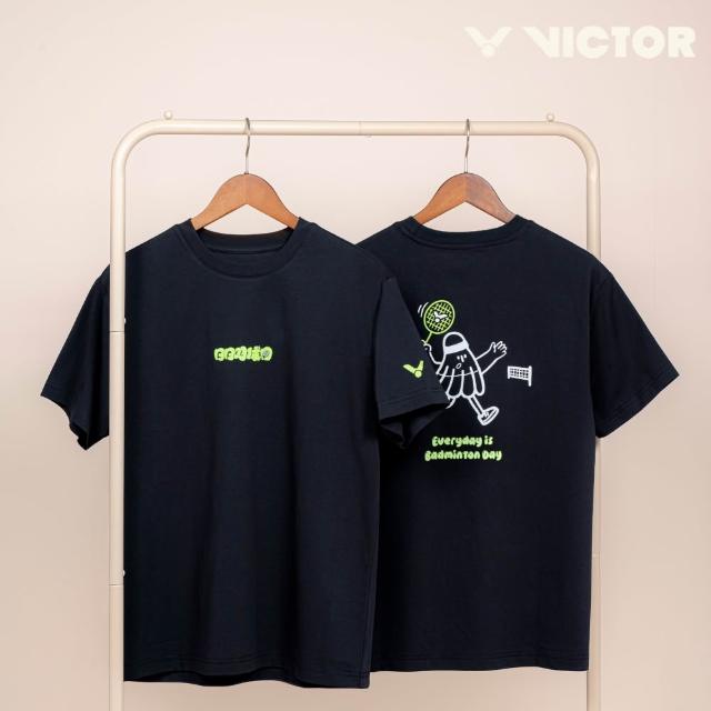【VICTOR 勝利體育】VICTOR 日日羽球日系列 針織T恤 (T-2601EIBD/T-2602EIBD/T-2603EIBD)