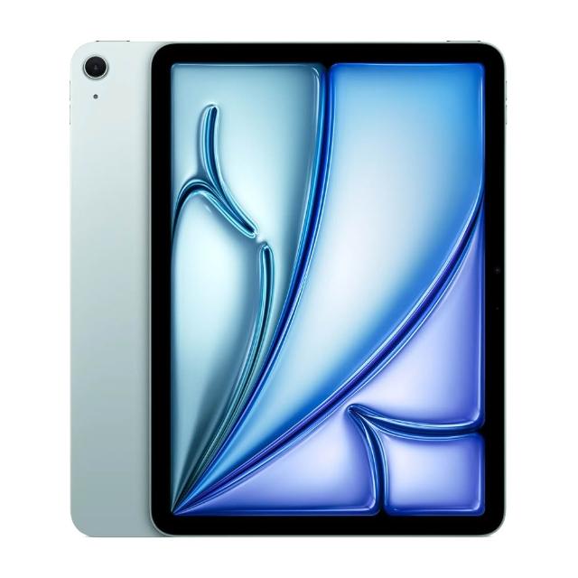 【Apple】2026 iPad Air M4晶片/13吋/WiFi/128G 平板電腦(A04 Plus觸控筆+三折筆槽殼+鋼化保貼組)