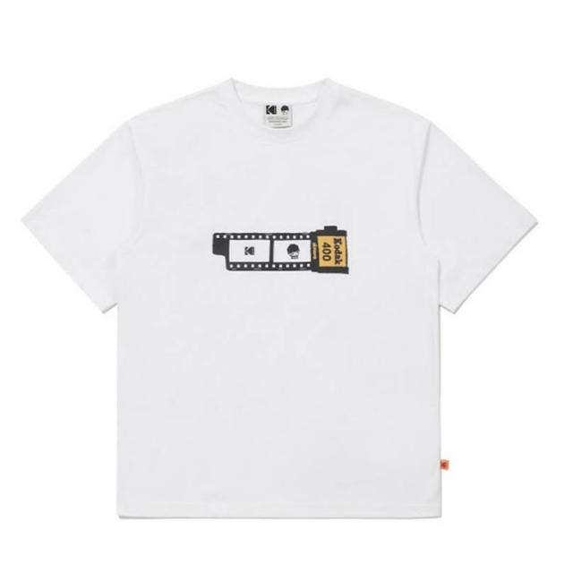 【KODAK Apparel】柯達 男女同款 短袖T恤 涼感 KODAK X Hirono 膠卷印花 共2色 / KB602038WHT KB602038YLW