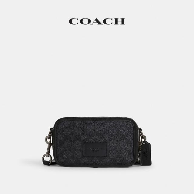 【COACH】蔻馳官方直營 WYATT 經典標誌斜背手袋 斜背包-多款任選(CM113/CW365)