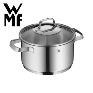 【WMF】Belmonte 不鏽鋼高身湯鍋 20cm 3.3L 雙耳湯鍋 IH爐/電磁爐/瓦斯爐適用