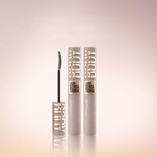 【MAYBELLINE 媚比琳】挺豐翹束感防水睫毛膏_2入組#BODY睫毛膏
