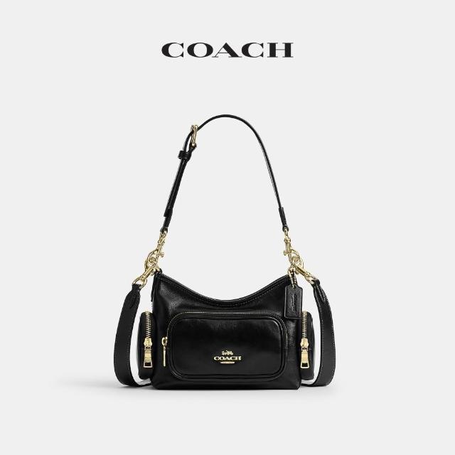 【COACH】蔻馳官方直營 LAUREL 22 口袋細節單肩手袋 單肩包 斜背包-多色任選(CEU27/CEU29)