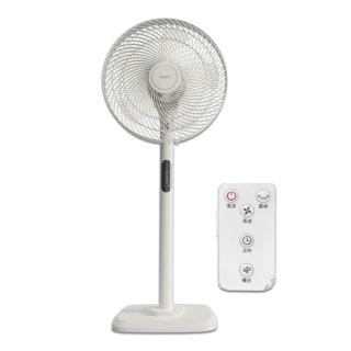 【KINYO】14吋微電腦遙控直立循環電風扇/AC循環扇 附無線遙控器/3檔風速/定時