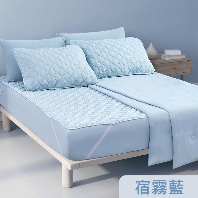 【Tonia Nicole 東妮寢飾】TopCool冰凍銀抗菌涼感系列(涼感墊/床包枕套組/涼被-任選均一價  涼感保潔墊)
