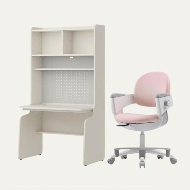 【iloom 怡倫家居】Linki-S 1000型 4層收納型書桌組 學習桌 學生書桌 學習成長桌 學習書桌 成長椅 椅子