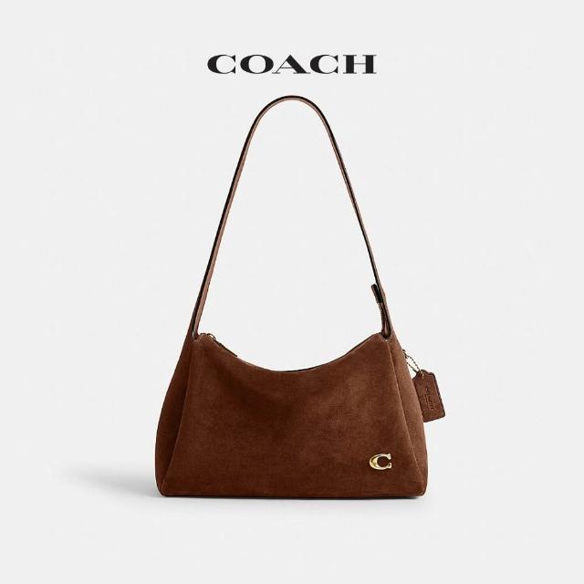 【COACH】蔻馳官方直營 LOLA單肩手袋 單肩包 肩背包-B4/暖棕色(CDD06)