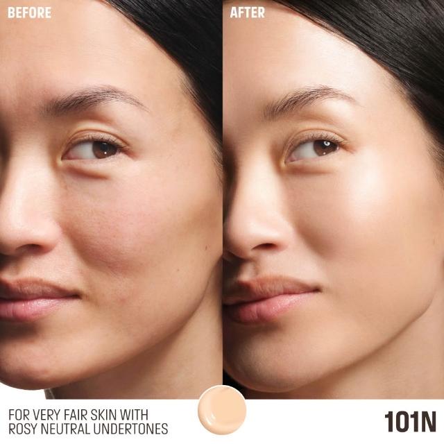【MAKE UP FOR EVER】HD SKIN 粉無痕原生透光氣墊粉餅(粉盒1入+粉蕊1入+粉撲1入)
