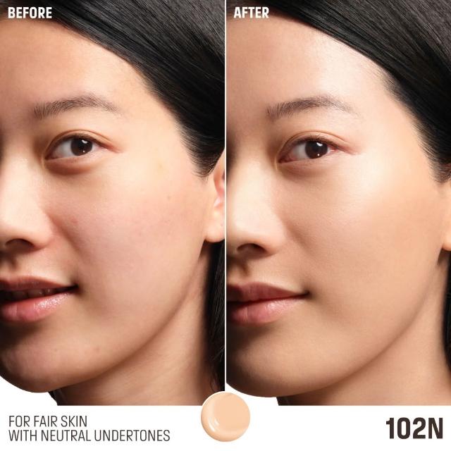 【MAKE UP FOR EVER】HD SKIN 粉無痕原生透光氣墊粉餅(粉盒1入+粉蕊1入+粉撲1入)
