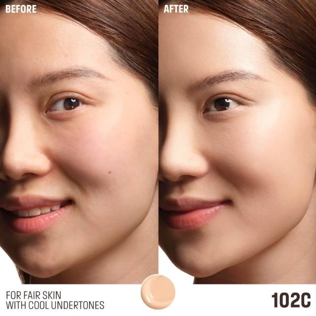 【MAKE UP FOR EVER】HD SKIN 粉無痕原生透光氣墊粉餅(粉盒1入+粉蕊1入+粉撲1入)