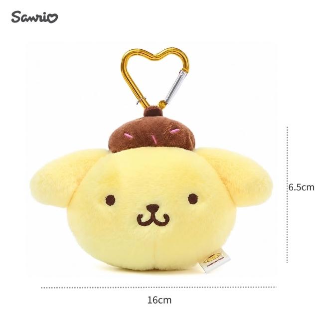 【SANRIO 三麗鷗】正版授權夏日冰淇淋系列美樂蒂大耳狗酷洛米帕恰狗布丁狗玩偶包包吊飾鑰匙