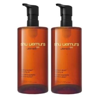 【Shu uemura 植村秀】精萃奢養潔顏油 450ML 雙入組(山茶花/柚子 國際航空版)