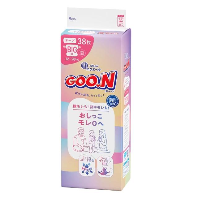 【GOO.N】日本大王New Goo.n日本境內版極緻防漏 黏貼型NB-XL