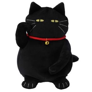【NITORI 宜得利家居】(DECO HOME商品)造型擺飾 手機架 招財黑貓 BK(DH)