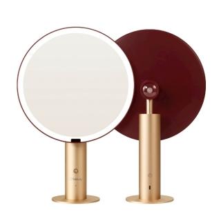 【Obeauty 奧緹】星月之鏡 UFS-188 (化妝鏡 美妝鏡 LED鏡 LED化妝鏡 金屬鏡 三色光 無極調光)
