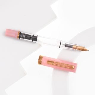 【TWSBI 三文堂】《ECO 系列鋼筆》粉紅檸檬 & 古銅 Pink Lemonade with Bronze