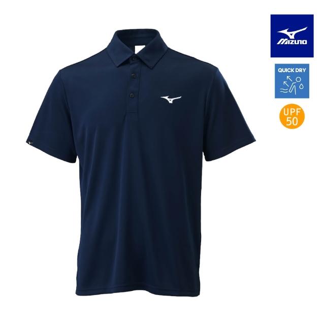 【MIZUNO 美津濃】網路獨家款 吸汗速乾 短袖POLO衫 32TAD516XXL（任選一件）