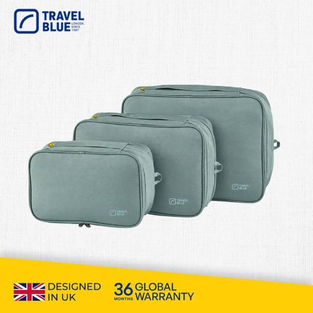 【Travel Blue 藍旅】旅行壓縮袋 S+M+L組合 三色任選(手提包 行李袋 旅行 保固36個月)