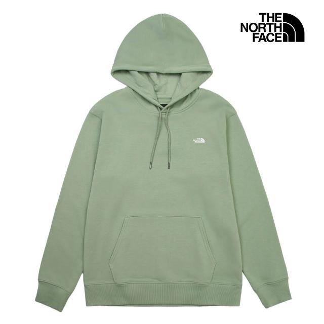 【The North Face】男女款LOGO印花長袖帽T/大學T (多色可選)