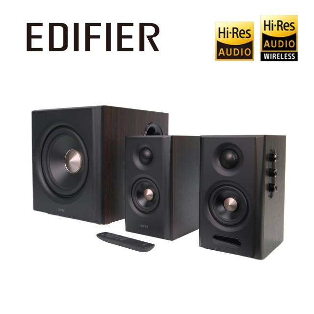 【EDIFIER】S355DB 2.1聲道重低音喇叭（5.8GHz 無線低延遲重低音｜Hi-Res 音質雙認證｜家庭劇院｜專屬APP）