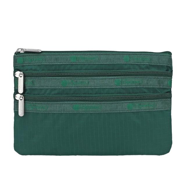 【Lesportsac】2026秋季新品 3-Zip Cosmetic 三層拉鍊化妝包(7158)