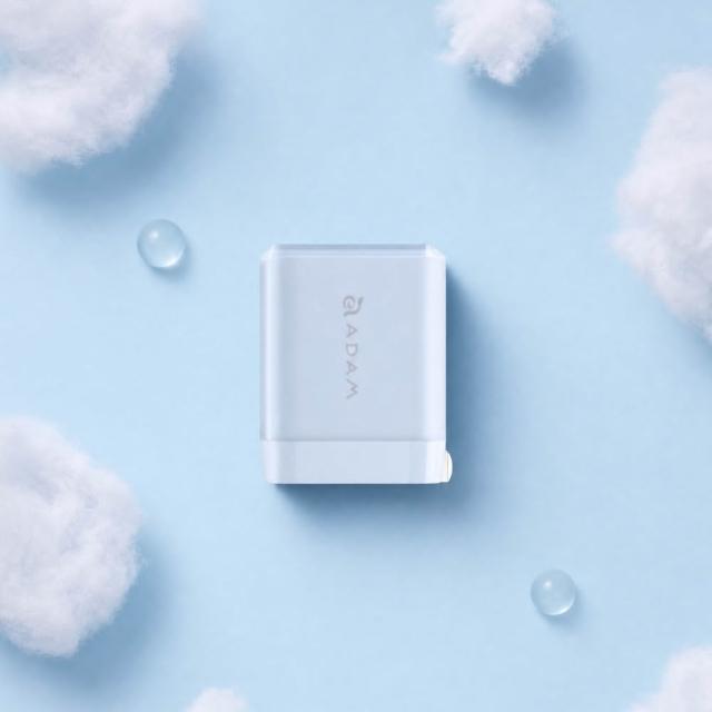 【ADAM 亞果元素】X67C GaN 67W 雙 USB-C 充電器(三年保固)