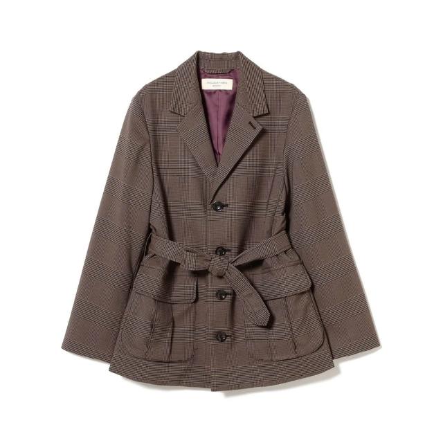 【BEAMS】官方旗艦館 BEAMS BOY / 女裝 格紋 狩獵 西裝外套