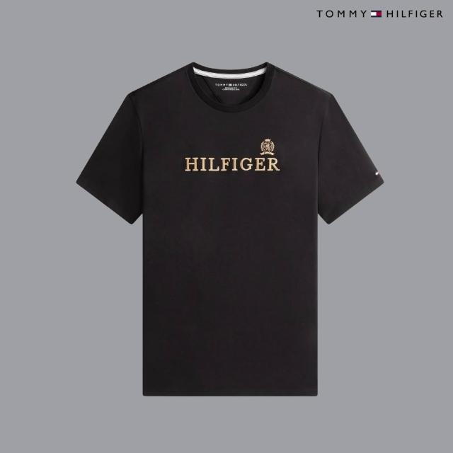 【TOMMY HILFIGER】官方旗艦館 品牌LOGO男女T恤 短T 純棉 短袖 素T